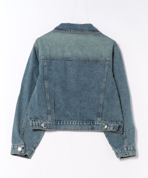 urge:(アージコロン )の「【URGE:】デニムジャケット(デニムジャケット・レディース・ライトブルー・SMALL/MEDIUM/LARGE/X-LARGE)」の2枚目の写真