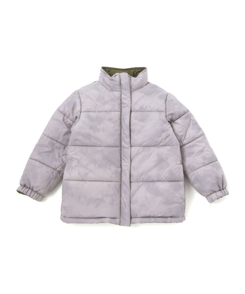 WASK（ワスク）の「リップストップ＆タイダイリバーシブルジャケット（ダウンジャケット/コート・キッズ・グリーン・130cm/150cm/140cm/160cm/120cm）」の8枚目の写真