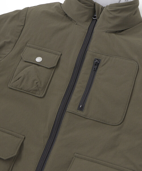 WASK（ワスク）の「リップストップ＆タイダイリバーシブルジャケット（ダウンジャケット/コート・キッズ・グリーン・130cm/150cm/140cm/160cm/120cm）」の13枚目の写真