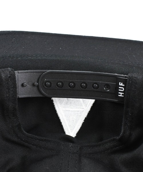 HUF（ハフ）の「【C-HUF4】【HUF/ハフ】HUF SET TT SNAPBACK HT00715（キャップ・メンズ・ブラック・O/S）」の11枚目の写真
