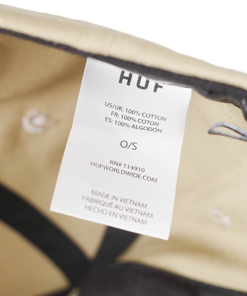HUF（ハフ）の「【C-HUF4】【HUF/ハフ】HUF SET TT SNAPBACK HT00715（キャップ・メンズ・ブラック・O/S）」の20枚目の写真