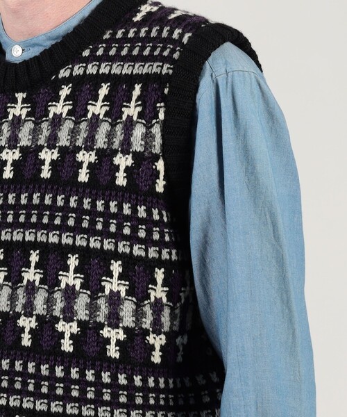 c*e様 トゥモローランド☆ベスト☆ニットベスト☆ジレ☆フェアアイル c