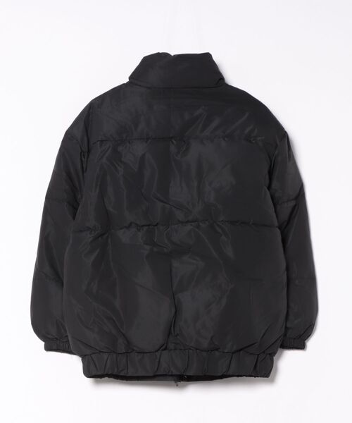 セール】チェック柄切り替え エコダウンジャケット（ダウンジャケット