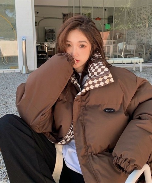 ⚫︎リロまっくさん専用⚫︎⭐︎DANTON⭐︎チェック柄 ダウンジャケット S dt-a0522ntf-sn-17.jpg