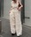 Ameri�i�A�����j�́u2WAY SILHOUETTE V NECK ROMPERS�i�Ȃ�/�I�[���C�������j�v�b�A�C�{���[