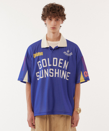 Sunshine artwork jersey t-shirts_Blue