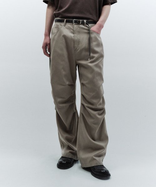 INSILENCE(インサイロンス)の「ポータッククラックパンツ グレー ベージュ(その他パンツ・レディース・その他・LARGE/SMALL)」の5枚目の写真