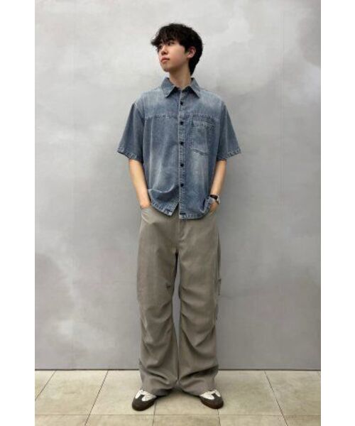 INSILENCE(インサイロンス)の「ポータッククラックパンツ グレー ベージュ(その他パンツ・レディース・その他・LARGE/SMALL)」の13枚目の写真