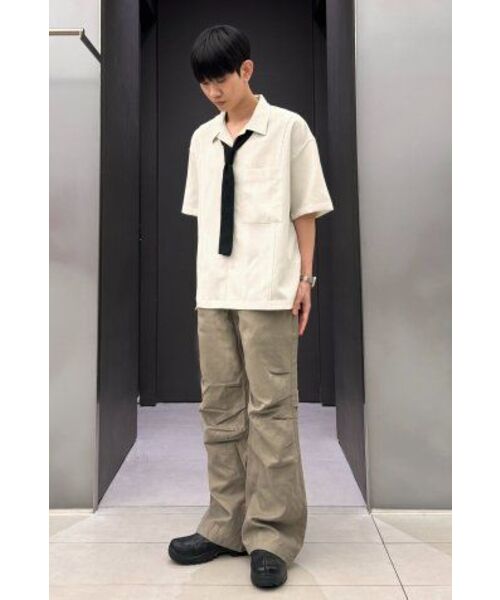 INSILENCE(インサイロンス)の「ポータッククラックパンツ グレー ベージュ(その他パンツ・レディース・その他・LARGE/SMALL)」の14枚目の写真