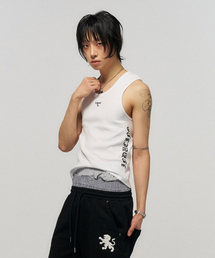 MUSCLE TANK TOP WHITE