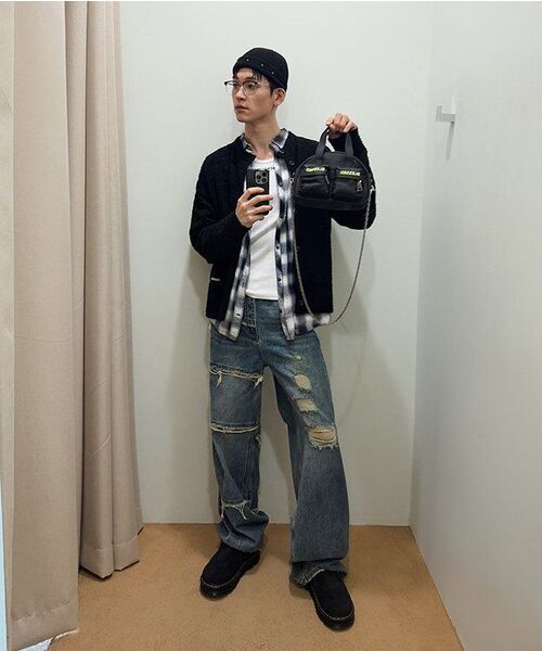 SCHISM INDUCING(スキズムインデューシング)の「MUSCLE TANK TOP WHITE(Tシャツ/カットソー・レディース・その他・LARGE/MEDIUM)」の4枚目の写真