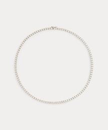 LAUREN RALPH LAUREN（ローレン ラルフ ローレン）の「ロジウムプレーテッド キュービック ジルコニア ネックレス（ネックレス）」