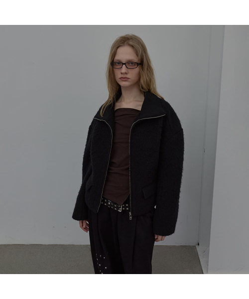 LCDC TM(エルシーディーシーティーエム)の「RUFFLED NECK LINE JERSEY TOP (BROWN)(Tシャツ/カットソー・レディース・その他・SMALL/MEDIUM)」の9枚目の写真
