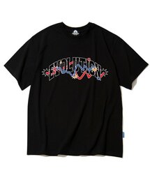 EVOLUTION VARSITY GRAPHIC Tシャツ - ブラック
