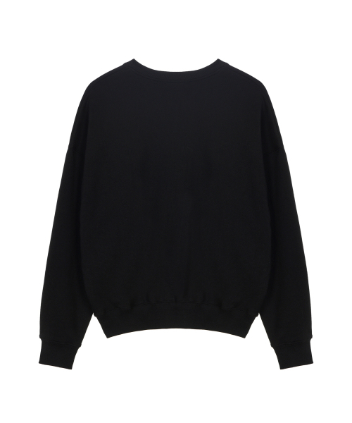 NICK&NICOLE(ニックアンドニコール)の「VOLUME BUTTERFLY SIGNATURE SWEATSHIRT_BLACK CHARCOAL(スウェット・レディース・その他・FREE)」の5枚目の写真