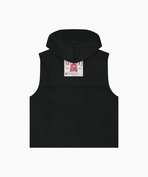 MENASOO(ミナス)の「Highneck Hood Vest_Black(ベスト・レディース・ブラック・F)」の12枚目の写真