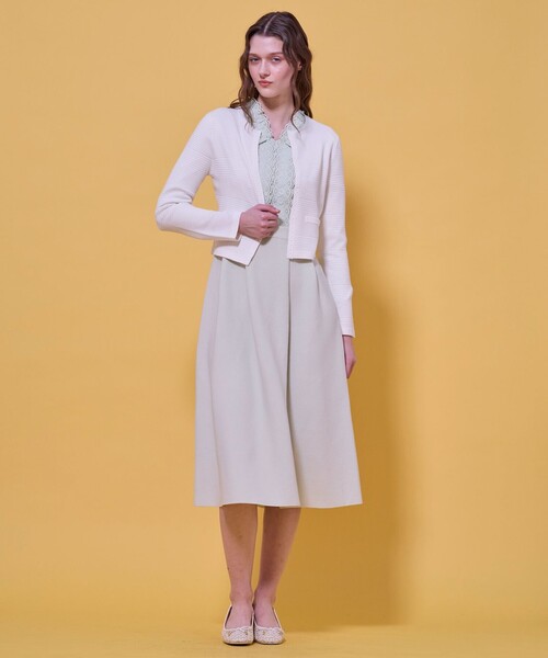 TOCCA（トッカ）の「PANORAMIC LANDSCAPE ニットカーディガン（カーディガン/ボレロ・レディース・ブラック系/アイボリー系・SMALL/MEDIUM）」の4枚目の写真