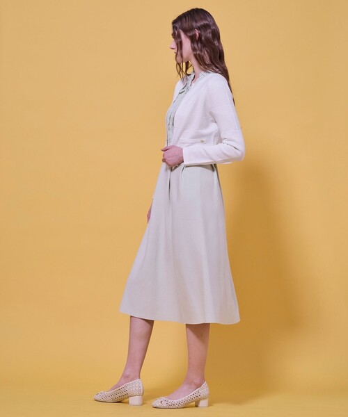 TOCCA（トッカ）の「PANORAMIC LANDSCAPE ニットカーディガン（カーディガン/ボレロ・レディース・ブラック系/アイボリー系・SMALL/MEDIUM）」の5枚目の写真