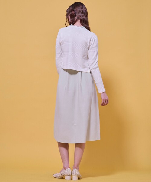 TOCCA（トッカ）の「PANORAMIC LANDSCAPE ニットカーディガン（カーディガン/ボレロ・レディース・ブラック系/アイボリー系・SMALL/MEDIUM）」の6枚目の写真