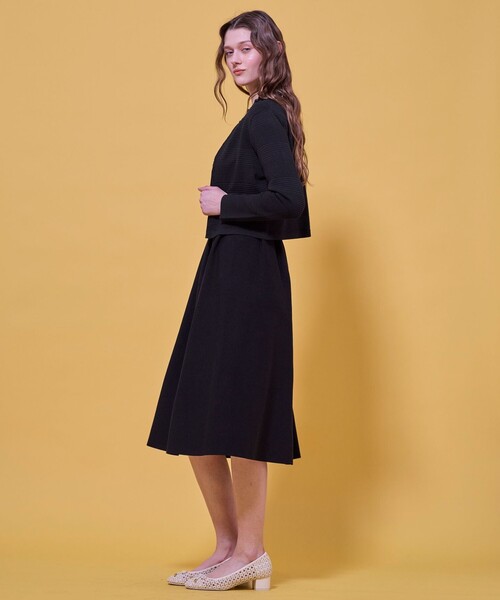 TOCCA（トッカ）の「PANORAMIC LANDSCAPE ニットカーディガン（カーディガン/ボレロ・レディース・ブラック系/アイボリー系・SMALL/MEDIUM）」の9枚目の写真