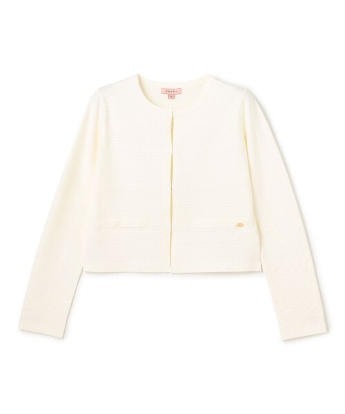 TOCCA（トッカ）の「PANORAMIC LANDSCAPE ニットカーディガン（カーディガン/ボレロ・レディース・ブラック系/アイボリー系・SMALL/MEDIUM）」の11枚目の写真