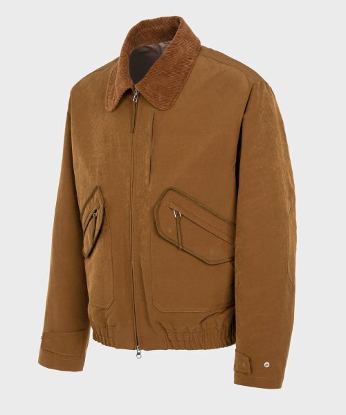 フライトジャケット_TAN BROWN