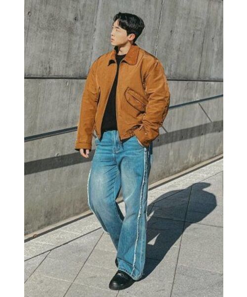 NONBLANK(ノンブランク)の「フライトジャケット_TAN BROWN(ブルゾン・メンズ・その他・MEDIUM/LARGE/X-LARGE)」の8枚目の写真
