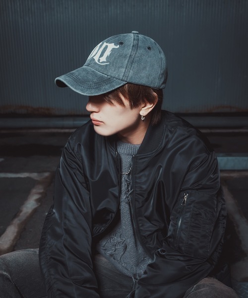 improves（インプローブス）の「ヘビーポリナイロン MA-1ジャケット（ミリタリージャケット・メンズ・カーキ/ブラック・LARGE/X-LARGE/SMALL/MEDIUM）」の5枚目の写真