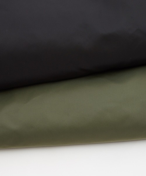 improves（インプローブス）の「ヘビーポリナイロン MA-1ジャケット（ミリタリージャケット・メンズ・カーキ/ブラック・LARGE/X-LARGE/SMALL/MEDIUM）」の13枚目の写真