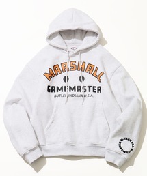 MARSHALL GAMEMASTER（マーシャルゲームマスター）の「【MARSHALL GAMEMASTER/マーシャル ゲームマスター】Central Logo Pullover Hoodie/セントラル ロゴ プルオーバー フーディ（パーカー）」