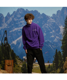 BALANT（バラント）の「Hope and Fashion Half Zip-Up T-Shirt - Purple（その他トップス）」