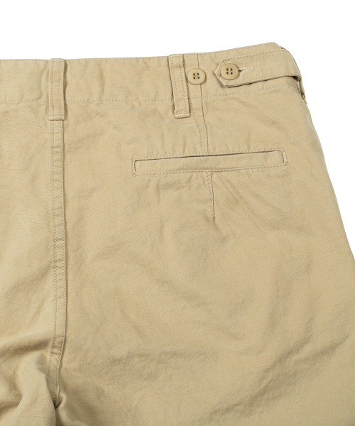 OLDBE(オールドビー)の「VTG フラットフロントオフィサーチノブリーチドサンド(その他パンツ・メンズ・その他・1/2/3/4)」の2枚目の写真