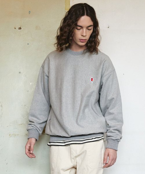 UNION BALANT(ユニオンバランテ)の「アンムサスウェットシャツ グレー(スウェット・メンズ・その他・LARGE)」の1枚目の写真