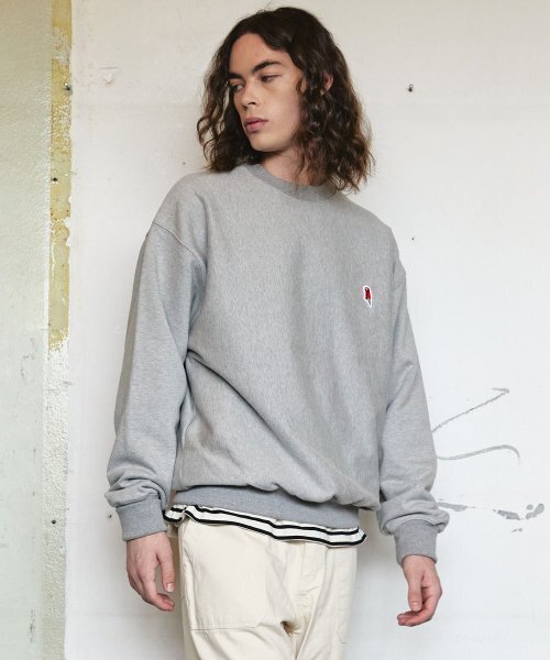 UNION BALANT(ユニオンバランテ)の「アンムサスウェットシャツ グレー(スウェット・メンズ・その他・LARGE)」の2枚目の写真
