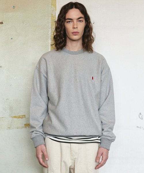 UNION BALANT(ユニオンバランテ)の「アンムサスウェットシャツ グレー(スウェット・メンズ・その他・LARGE)」の4枚目の写真