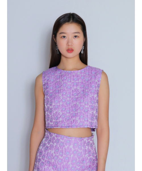 BOMNAL BOUTIQUE(ボムナルブティック)の「バイオレットブラウス(シャツ/ブラウス・レディース・その他・SMALL/MEDIUM)」の1枚目の写真