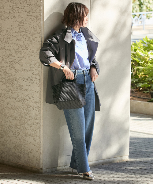 JOURNAL STANDARD L’essage ショートコート　NALYA NALYAスタンドショートコート（トレンチコート）｜journal standard L