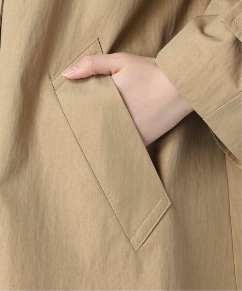 journal standard L'essage（ジャーナルスタンダードレサージュ）の「NALYAスタンドショートコート（トレンチコート・レディース・カーキ/ベージュ/グレー・38/36）」の15枚目の写真