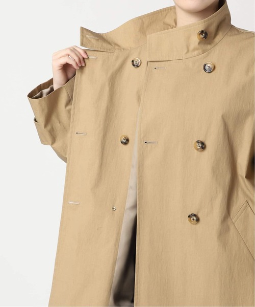 journal standard L'essage（ジャーナルスタンダードレサージュ）の「NALYAスタンドショートコート（トレンチコート・レディース・カーキ/ベージュ/グレー・38/36）」の17枚目の写真