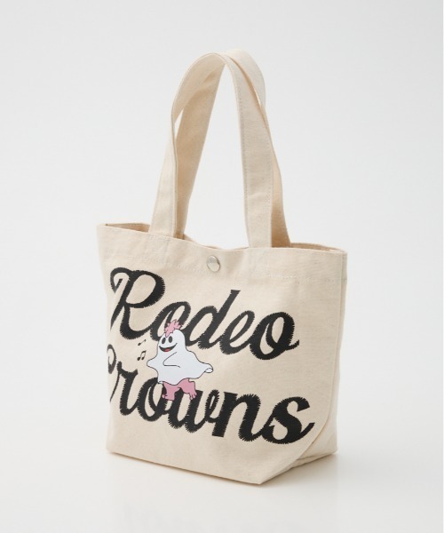 RODEO CROWNS WIDE BOWL(ロデオクラウンズワイドボウル)の「GHOST BEAR TOTE(トートバッグ・レディース・ブラック/カーキ/オフホワイト/ピンク・FREE)」の14枚目の写真