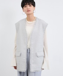 BARNYARDSTORM | BARNYARDSTORM / フラッグヤーンツイードジレ(その他アウター)