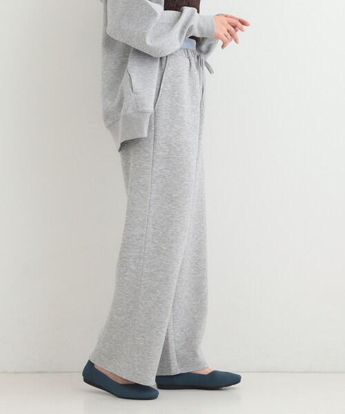 SHOO・LA・RUE（シューラルー）の「【セットアップ可/S-LL/なめらかタッチ】ダブルウエスト レイヤードパンツ（その他パンツ・レディース・ブラック/グレー・01/02/03/04）」の8枚目の写真