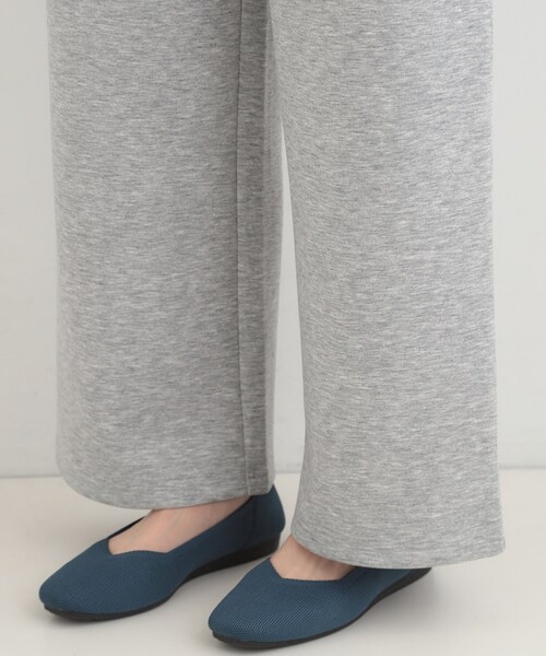 SHOO・LA・RUE（シューラルー）の「【セットアップ可/S-LL/なめらかタッチ】ダブルウエスト レイヤードパンツ（その他パンツ・レディース・ブラック/グレー・01/02/03/04）」の16枚目の写真