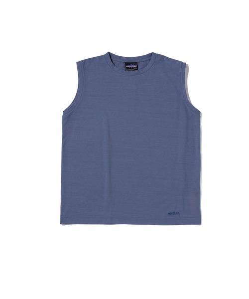 THOUSAND MILE（サウザンドマイル）の「【UNISEX】TANK TOP LUXELEAF JERSEY/タンクトップ（タンクトップ・レディース・スミクロ/ブラウン/ブルー・S/XL/L/M/XS）」の3枚目の写真