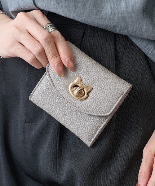 SETUP7】catツイストロックミニウォレット SNBD（財布）｜SETUP7