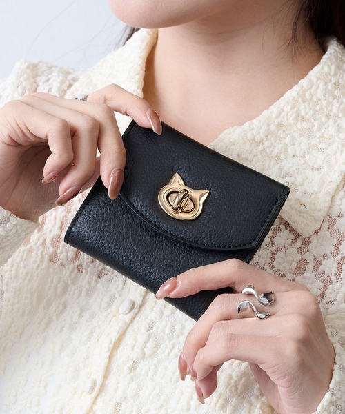 セール】【SETUP7】catツイストロックミニウォレット SNBD（財布