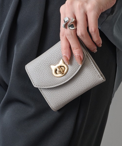 セール】【SETUP7】catツイストロックミニウォレット SNBD（財布