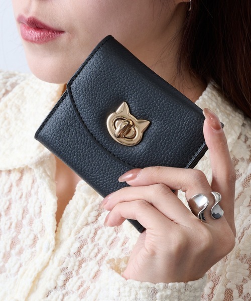 SETUP7】catツイストロックミニウォレット SNBD（財布）｜SETUP7