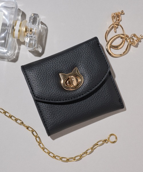 セール】【SETUP7】catツイストロックミニウォレット SNBD（財布