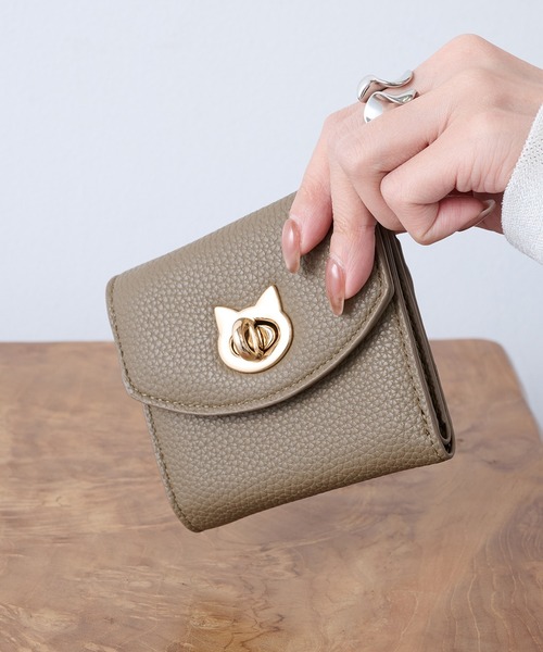 セール】【SETUP7】catツイストロックミニウォレット SNBD（財布